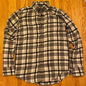 Izod Slim-Fit casual button down flannel size S